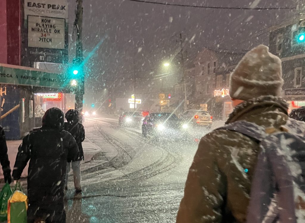 Snowstorm & Lunenburg